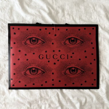 Borsa shopping Gucci Mystic Eyes da collezione