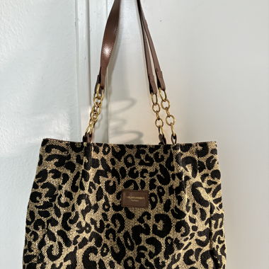 Borsa Shopper Leopardo