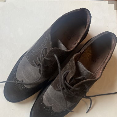Leder Schuh