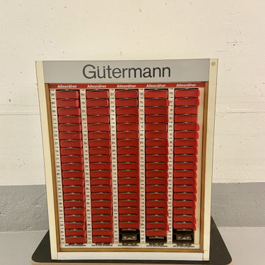 Vintage Gütermann Nähgarn-Verkaufs-Kasten