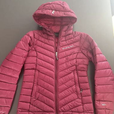 Piumino Peak Performance Lampone