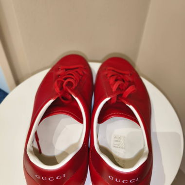 Baskets Gucci rouges