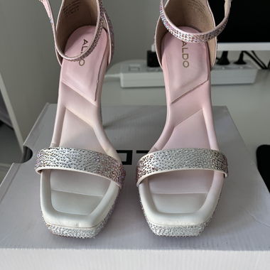 Bottines à talons hauts pailletés ALDO