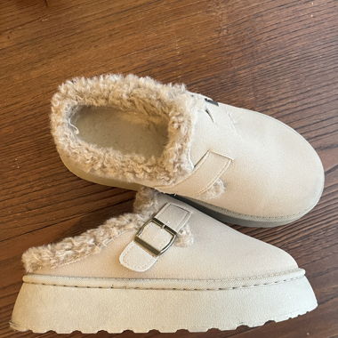 Plateau Pantolette beige