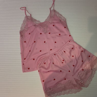 Pyjama à motif coeur de chez H&M