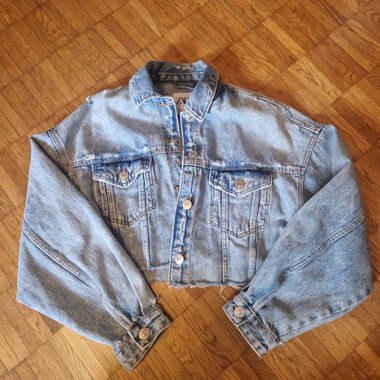 Veste en jeans courte