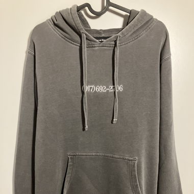 Hoodie gris skate 917