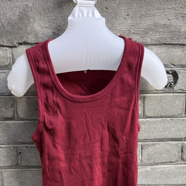 Tanktop dunkelrot