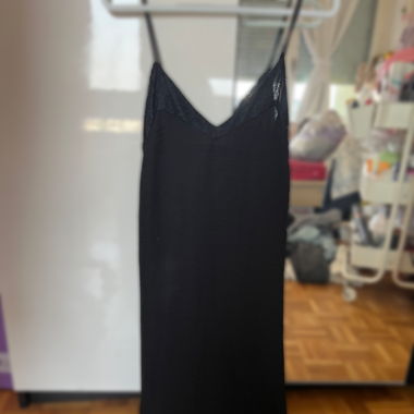 Robe noir longue