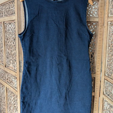 Abito di jeans senza maniche