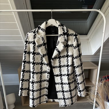 Veste à carreaux