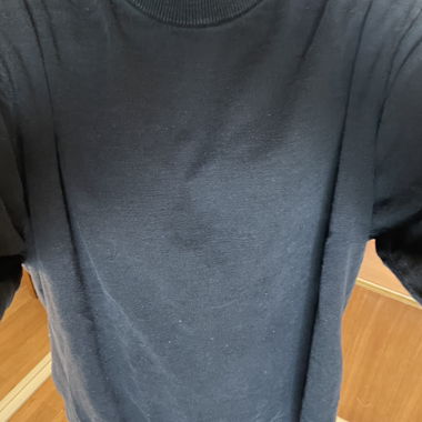 Maglione nero oversize