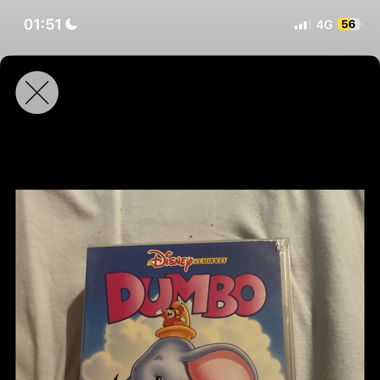 Dumbo VHS Kassette 
