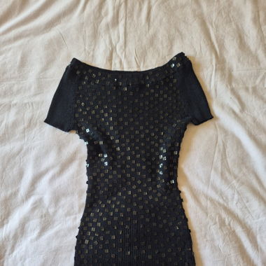 Top sequin vintage 