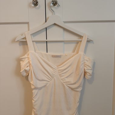 Guess ruched tank top