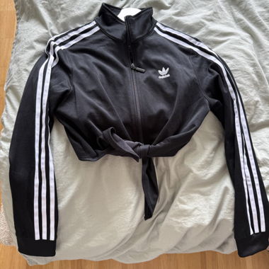 Adidas Track Jacket to tie super cute! 