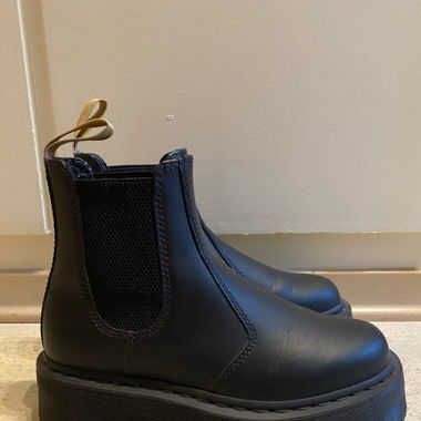Stivali Chelsea con Plateau Vegani Doc Martens