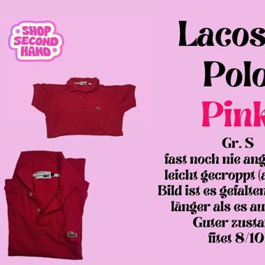 Lacoste Polo Pink