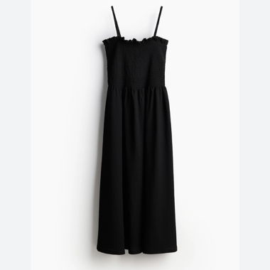 Black Dress with Straps