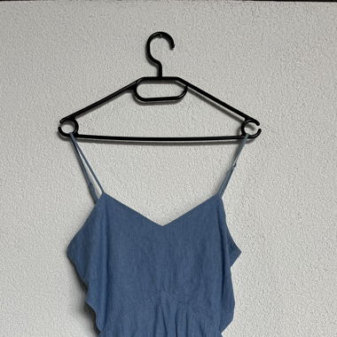 Onesie summer jumper blue "jeans look" 