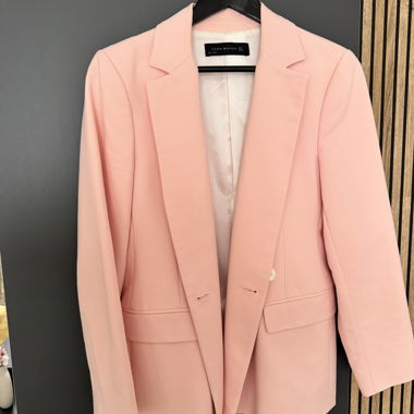 Zara Woman blazer rose cintré