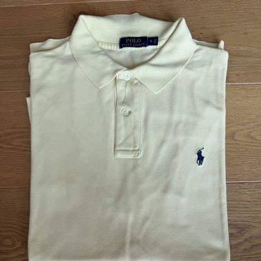 RALPH LAUREN – M – LIGHT YELLOW – POLO SHIRT