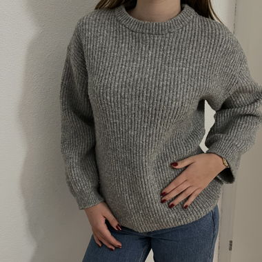 Pullover grau