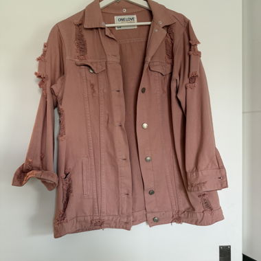 Jeansjacke Rosa