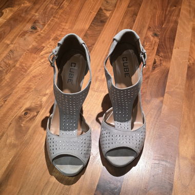 Cube High Heels in Gr. 39