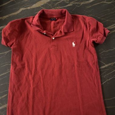 Red Polo Ralph Lauren polo shirt