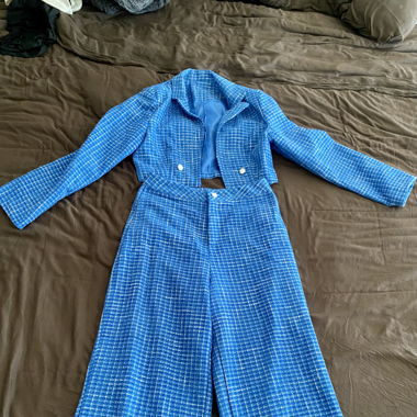Ensemble tailleur  bleu