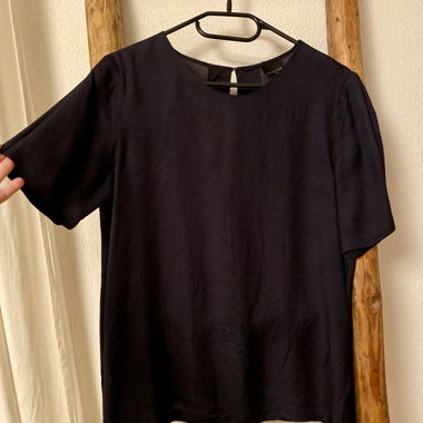 Blouse Selected Femme, bleu foncé, taille 38