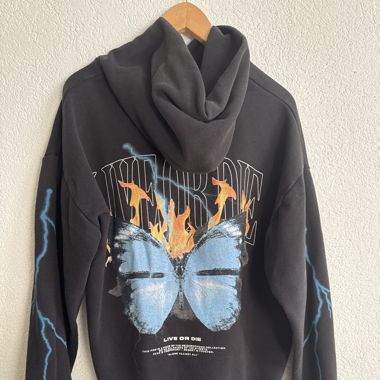 Pullover Black Oversized