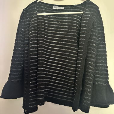 Rinascimento Strickjacke schwarz