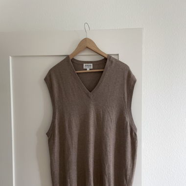 Soft sweater vest (silk, cashmere, wool)