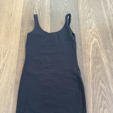 Tanktop Kleid schwarz