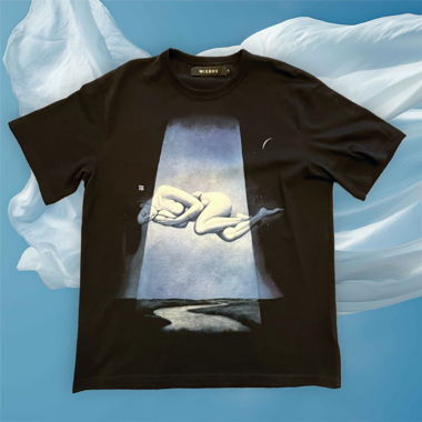 MISBHV Shirt mit hochwertigem Aufdruck