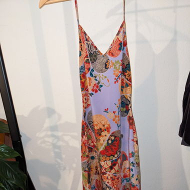 oboe neck tie dress