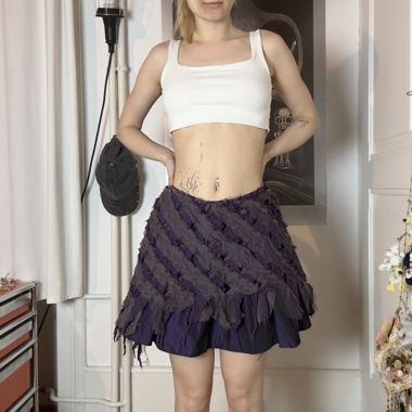 Y2K Skirt - Purple