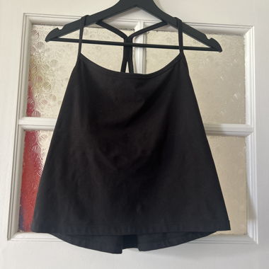 Flowy black tank top