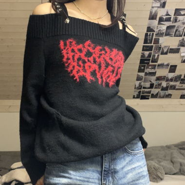 Off Shoulder Sweater