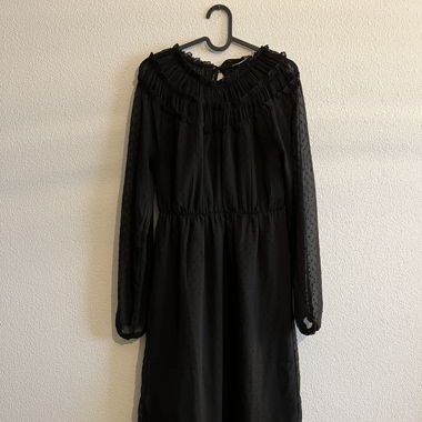Black NA-KD maxi dress