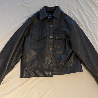 Lederjacke 