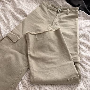 zara cargo jeans
