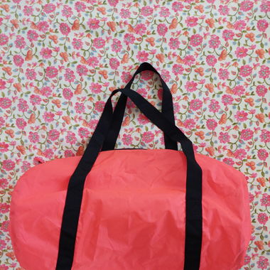 Strandtasche in Neon Pink