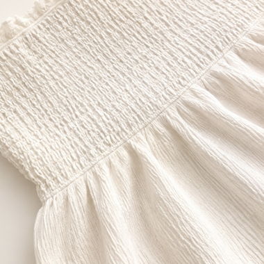 Haut bandeau blanc