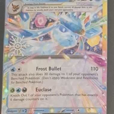 Glaceon ex Pokemon Karte