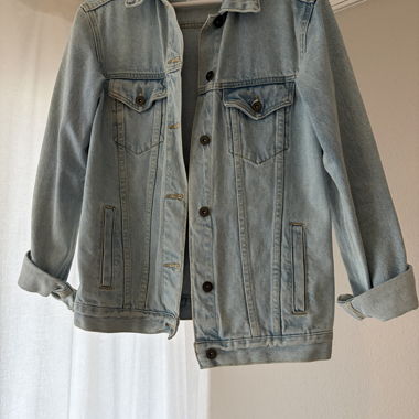 Giacca di jeans oversize