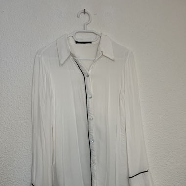 Mango Bluse Weiss