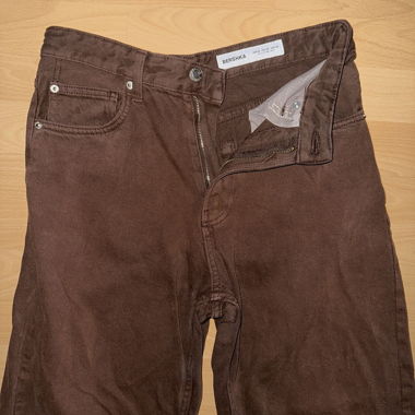 Braune Bershka Jeans